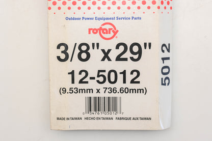 Rotary 12-5012, 3L-290 3/8" x 29" V-Belt NOS