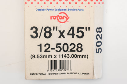 Rotary 12-5028, 3L-450 3/8" x 45" V-Belt NOS