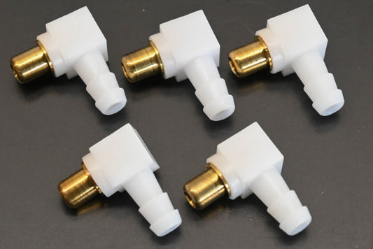 New OEM Briggs & Stratton 692317 Carburetor Elbow Hose Connectors Qty 5 NOS