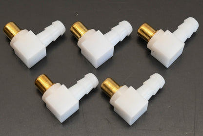 New OEM Briggs & Stratton 692317 Carburetor Elbow Hose Connectors Qty 5 NOS