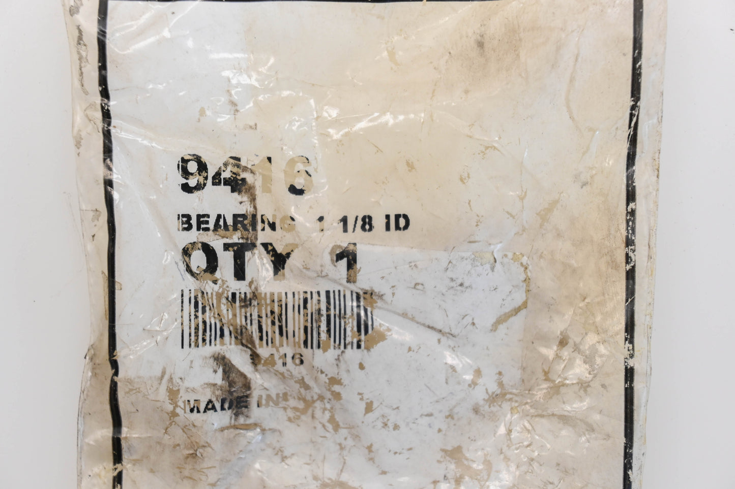 Toro 9416 1-1/8" x 1-3/8" x 1" Needle Bearing NOS
