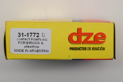 Dze 31-1772 Contact Point Kit NOS