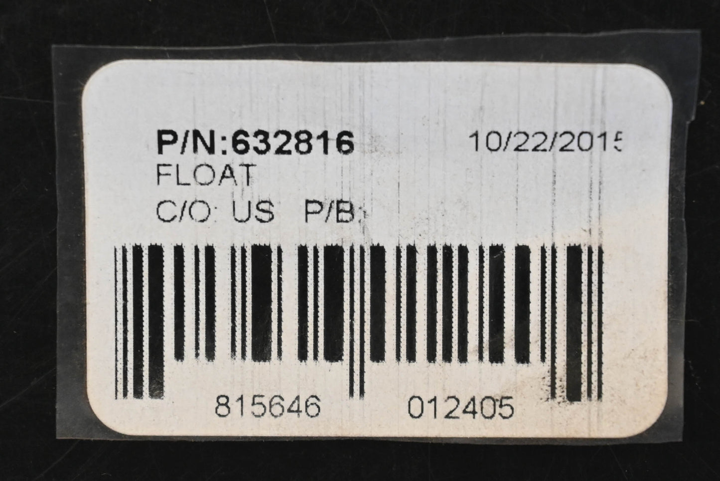 Aftermarket 632816 Carburetor Float NOS