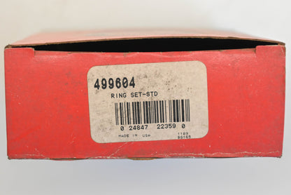 New OEM Briggs & Stratton 499604 Piston Ring Kit NOS
