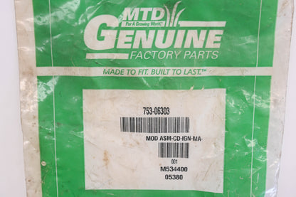 MTD 753-06303 Ignition Coil Kit NOS