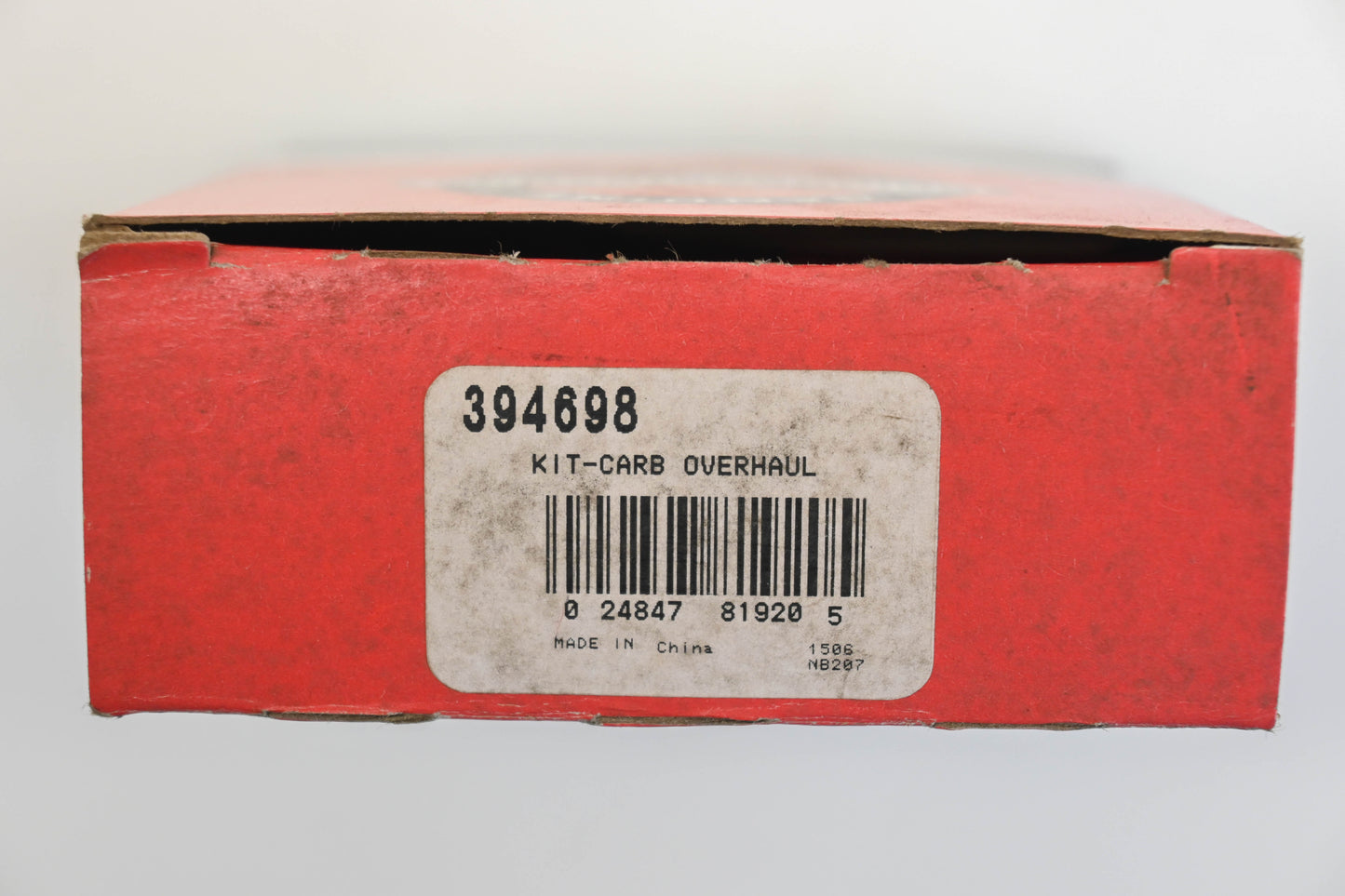 New OEM Briggs & Stratton 394698 Carburetor Overhaul Kit NOS