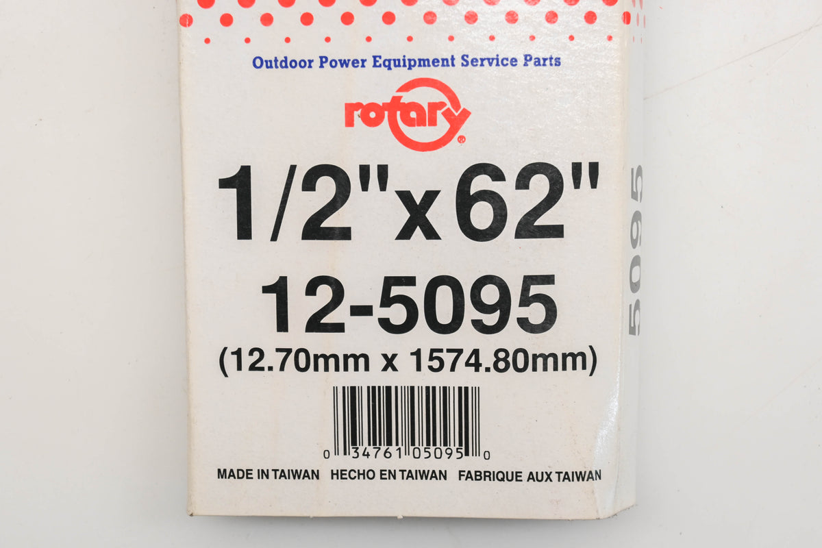 Rotary 12-5095, 4L-620 1/2" x 62" V-Belt NOS