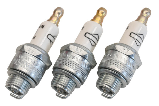 New OEM Briggs & Stratton 697451 Spark Plugs Qty 3 NOS