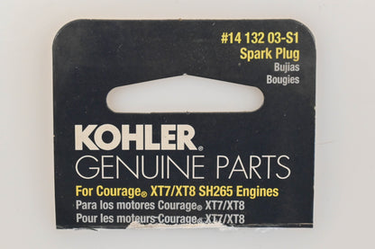 Kohler 14 132 03-S1, 14 132 03 Spark Plug NOS