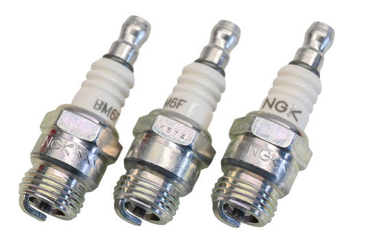 NGK 6221, BM6F Spark Plugs Qty 3 NOS