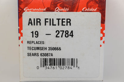 Rotary 19-2784, 35066, 63087A Air Filter NOS
