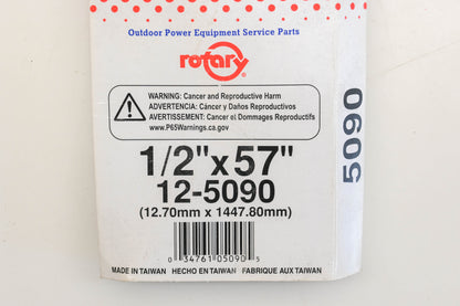 Rotary 12-5090, 4L-570 1/2" x 57" V-Belt NOS