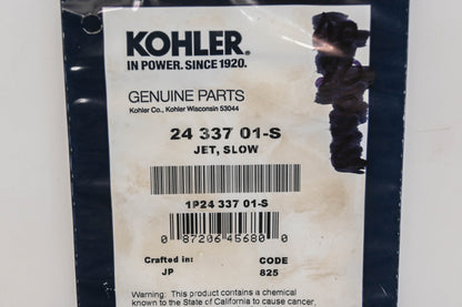 Kohler 24 337 01-S Slow Jet NOS