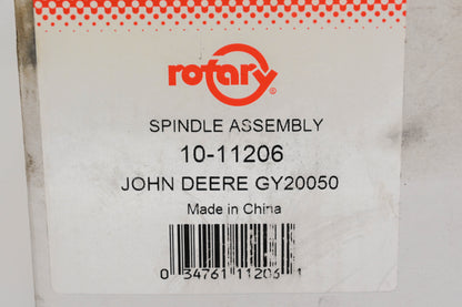 Rotary 10-11206 Spindle Assembly NOS