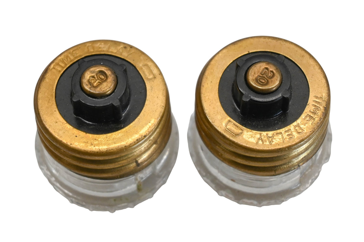 Gould GT20 20A-125V Plug Fuses Qty 2 NOS