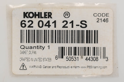 Kohler 62 041 21-S Oil Pan Gasket NOS