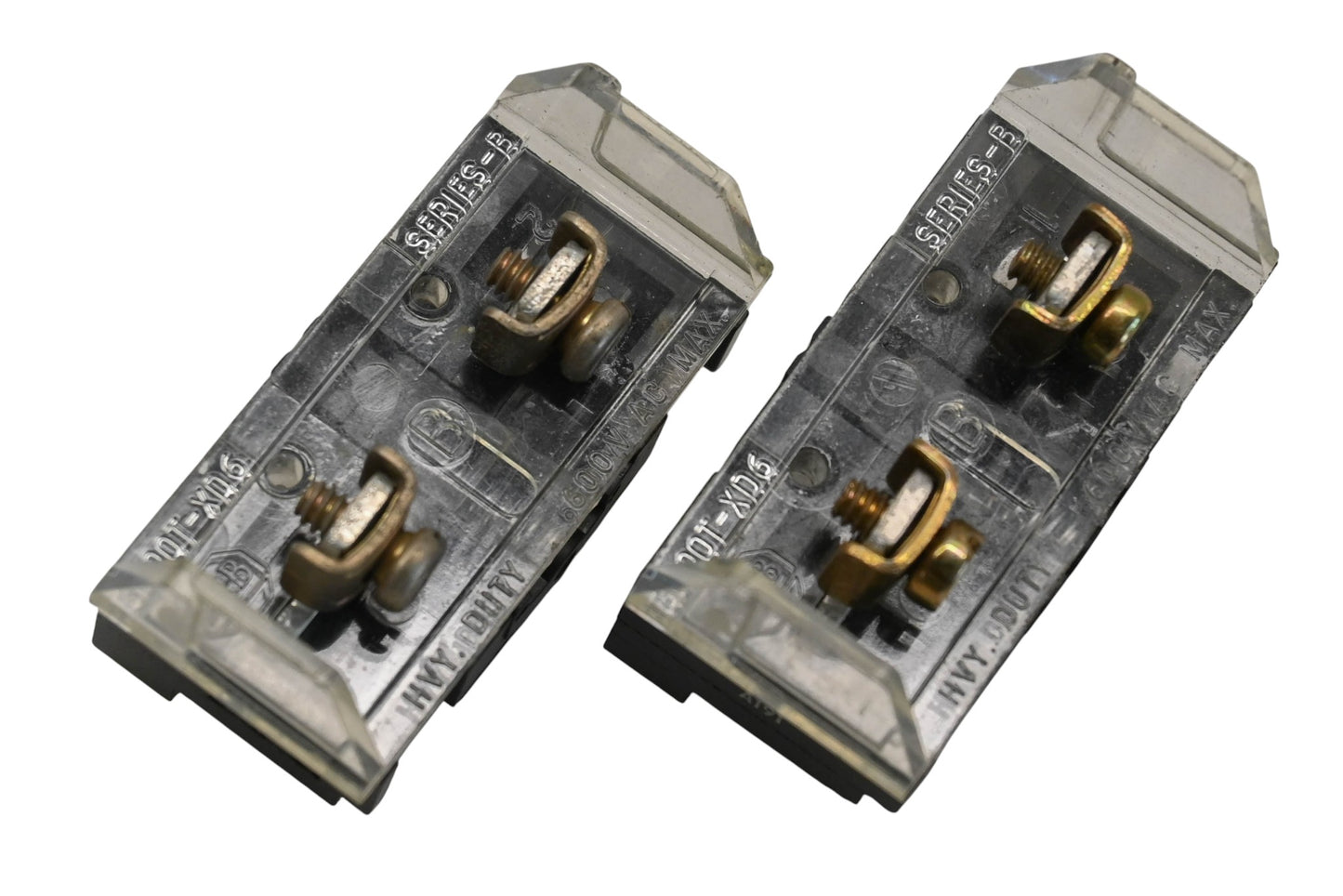 Allen-Bradley 800T-XD6 600V Contact Blocks Series B Qty 2