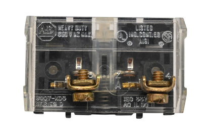 Allen-Bradley 800T-XD3 600V Contact Block Series D