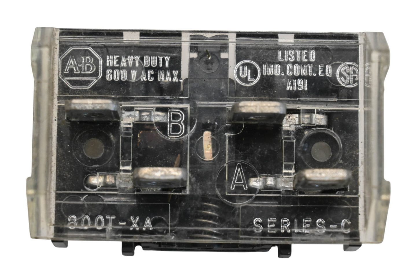 Allen-Bradley 800T-XA 600V Contact Block Series C