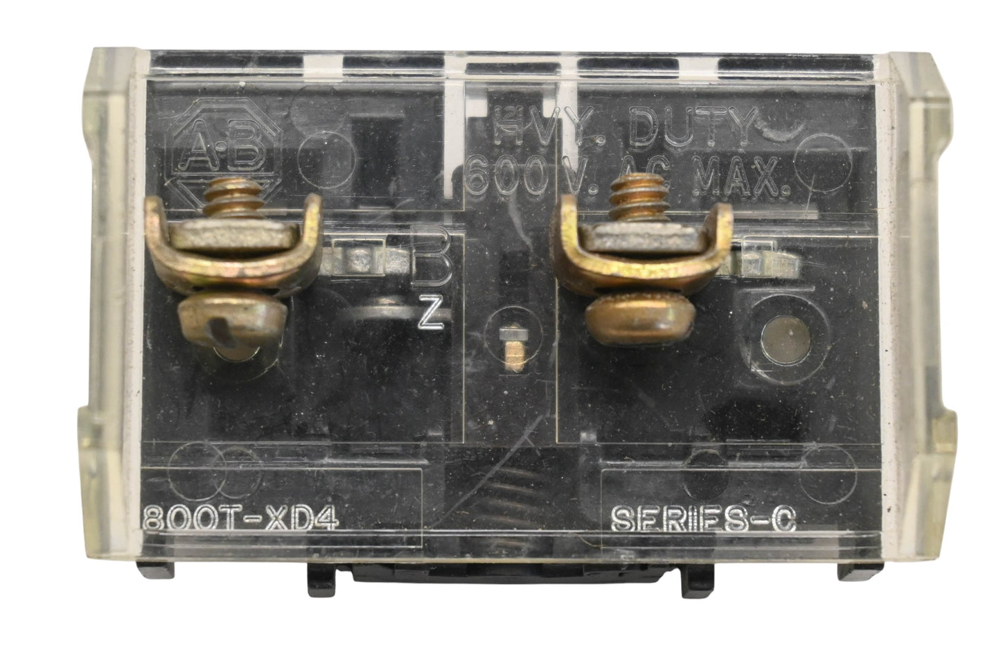 Allen-Bradley 800T-XD4 600V Contact Blocks Series C Qty 2