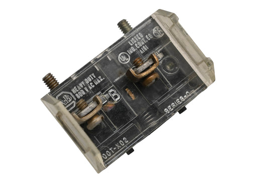 Allen-Bradley 800T-XD2 600V Contact Block Series C
