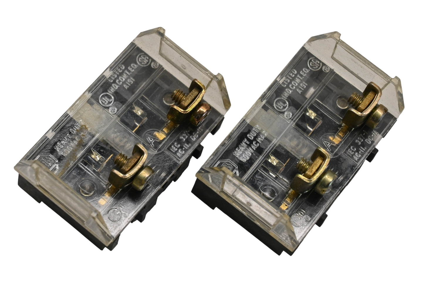 Allen-Bradley 800T-XD1 600V Contact Blocks Series D Qty 2