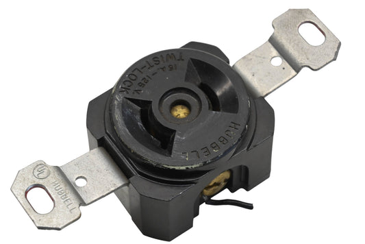 Hubbell 7535 15A-125V Twist-Lock Receptacle Assembly