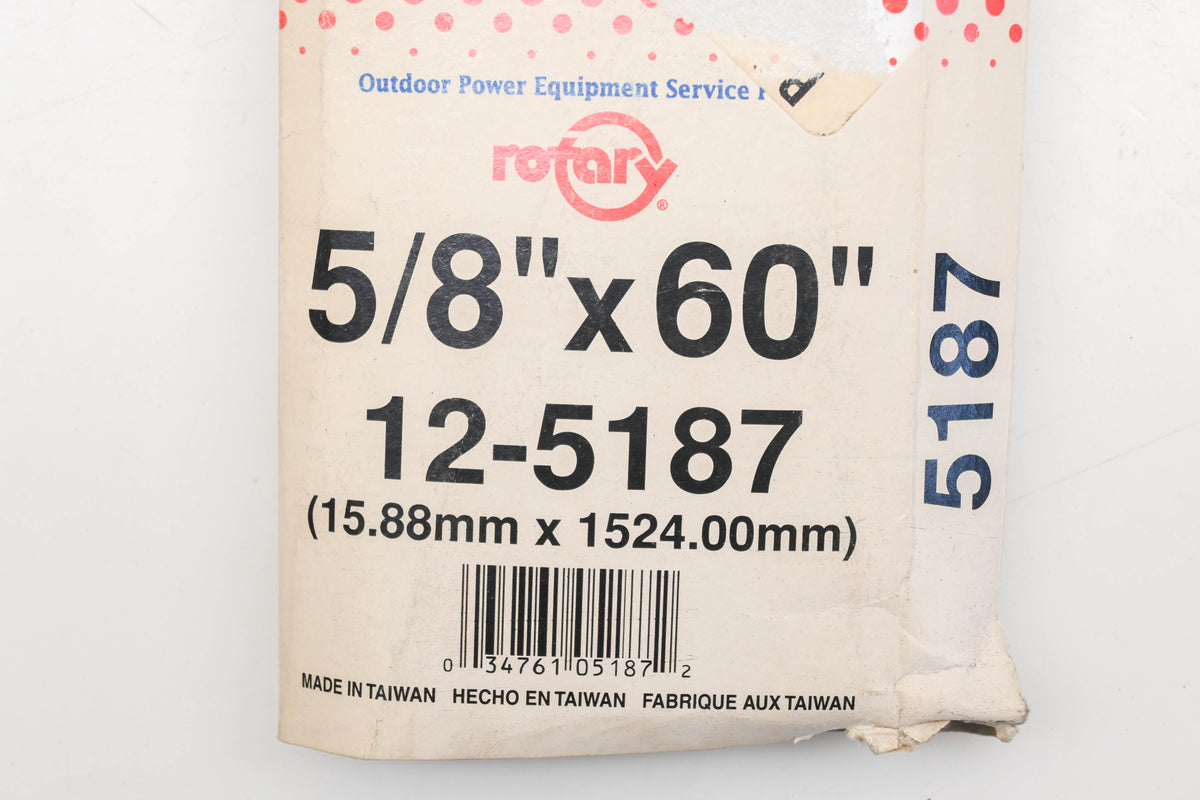Rotary 12-5187, 5L-600 5/8" x 60" V-Belt NOS
