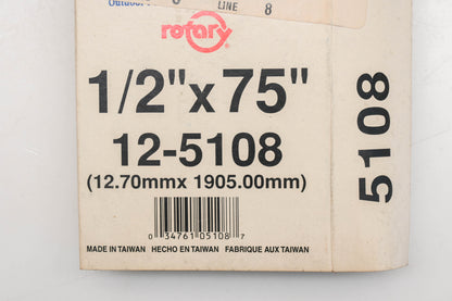 Rotary 12-5108, 4L-750 1/2" x 75" V-Belt NOS