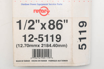 Rotary 12-5119, 4L-860 1/2" x 86" V-Belt NOS