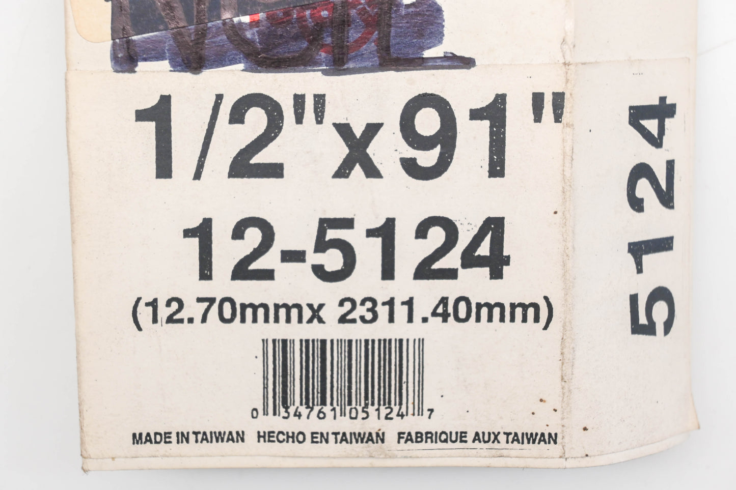 Rotary 12-5124, 4L-910 1/2" x 91" V-Belt NOS