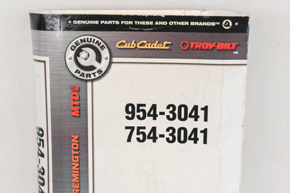 Genuine Parts 954-3041, 754-3041 V-Belt NOS
