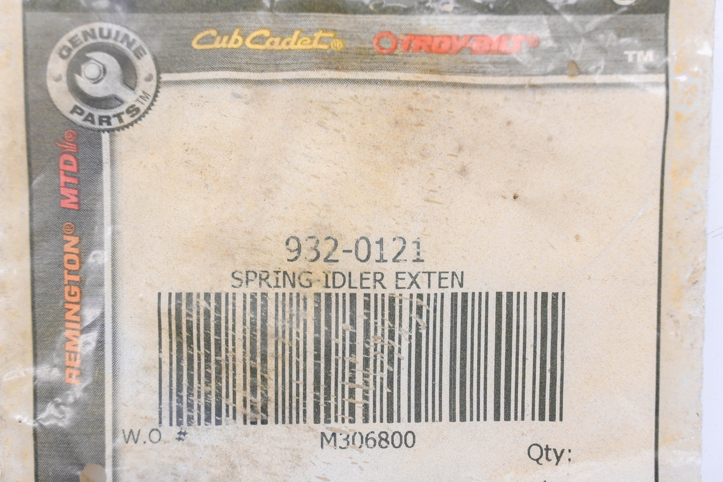 Genuine Parts 932-0121 Idler Extension Spring NOS