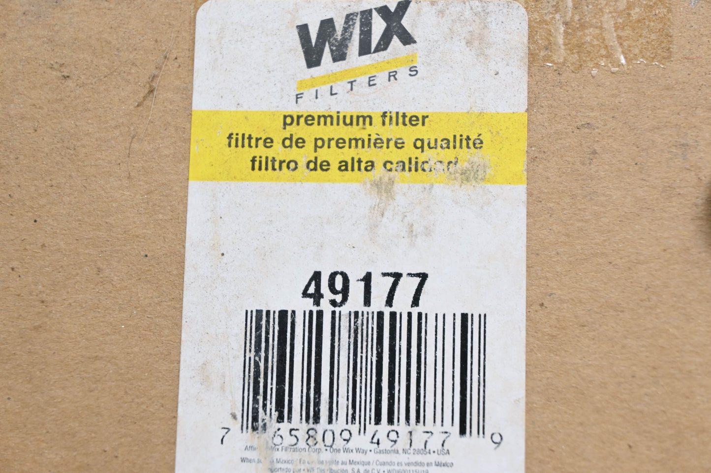 Wix 49177 Air Filter NOS