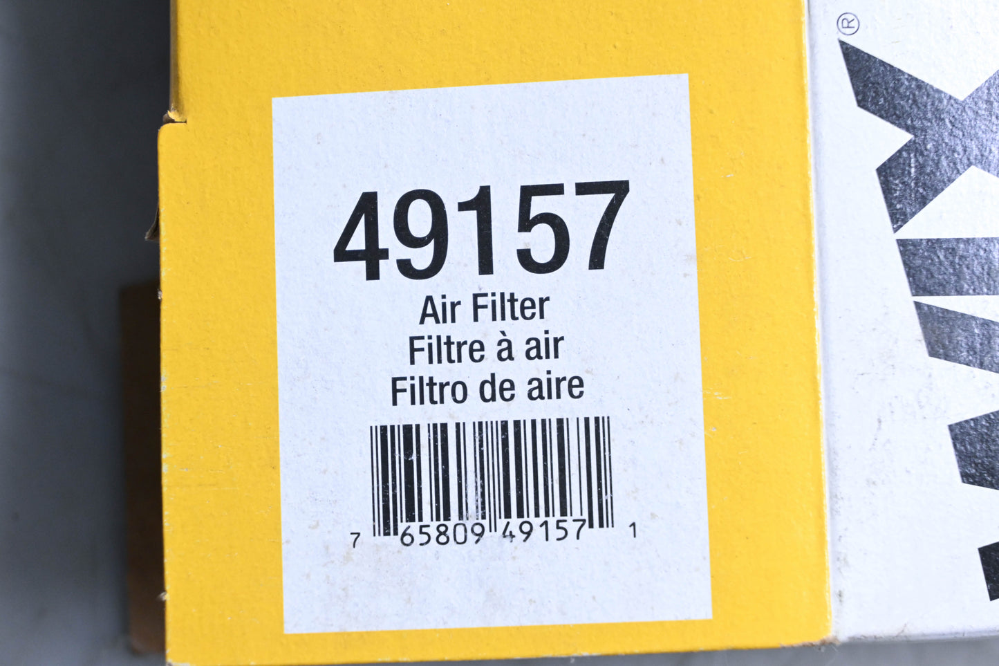 Wix 49157 Engine Air Filter NOS
