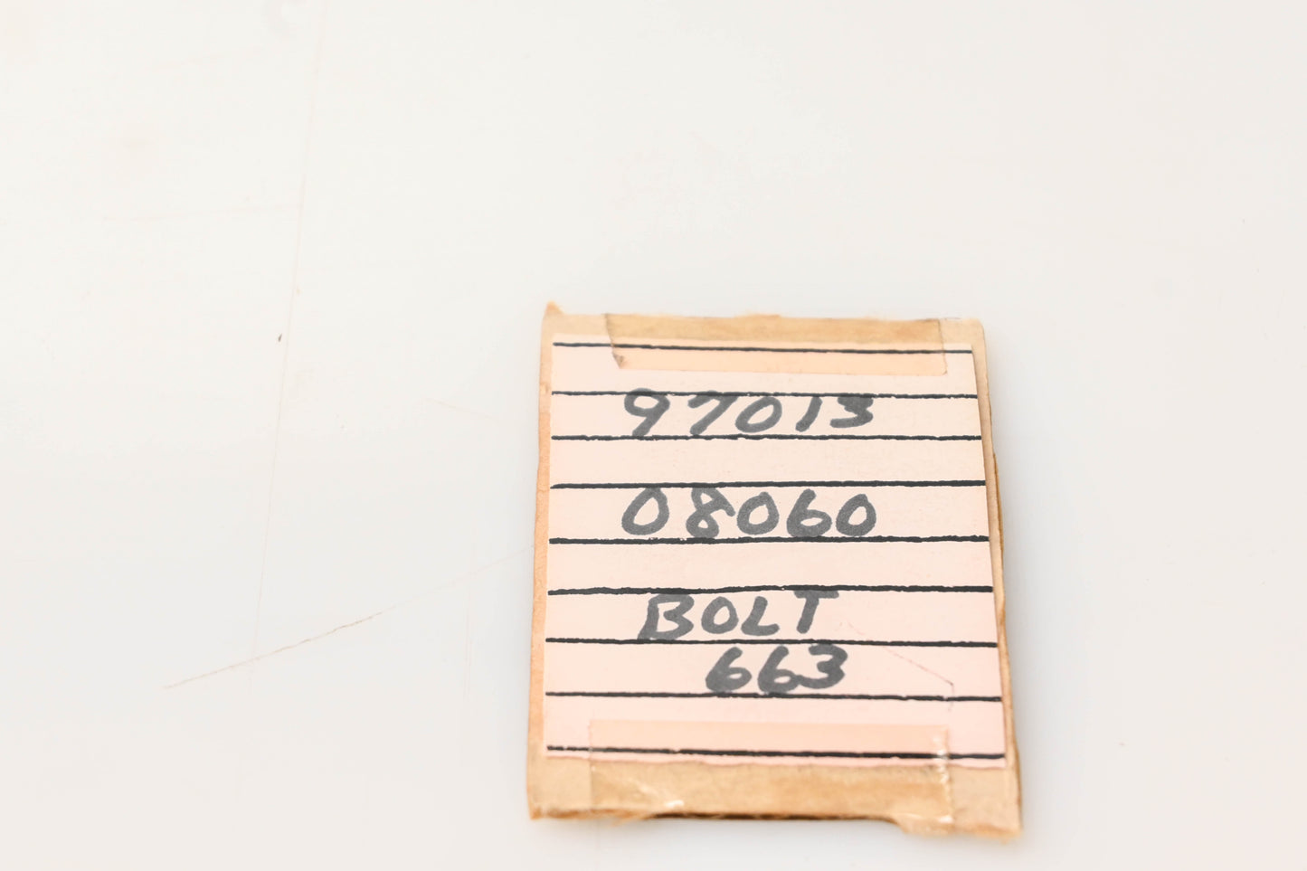 New OEM Yamaha 97013-08060-00 Bolt NOS