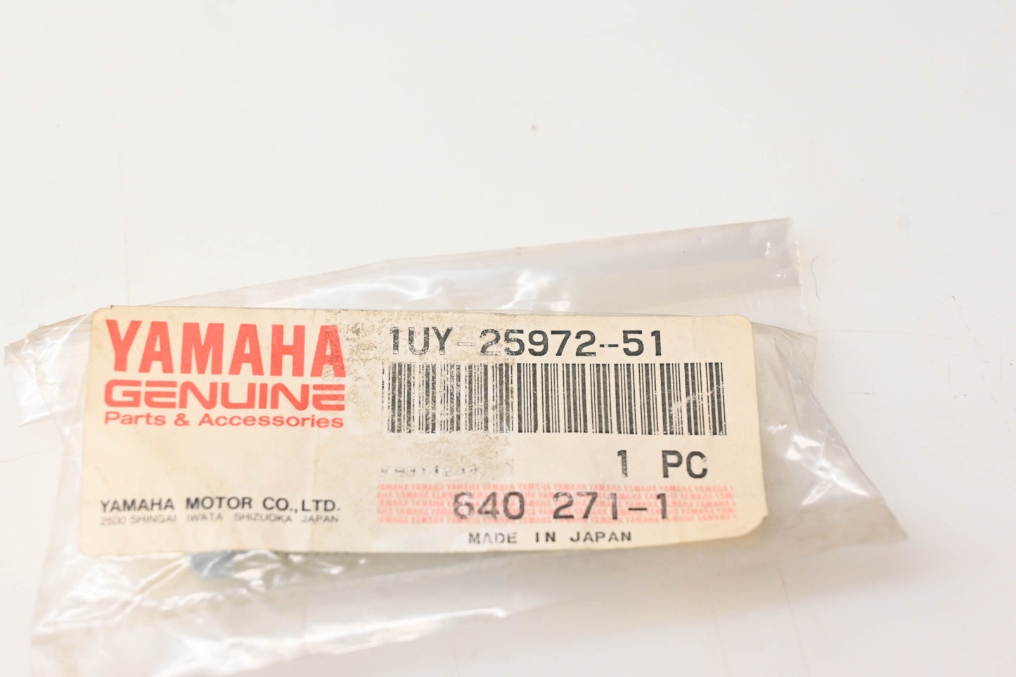 Yamaha 1UY-25972-51-00 Adjusting Bolt NOS