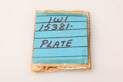 Yamaha 1W1-15381-00-00 Plate Bearing Cover NOS