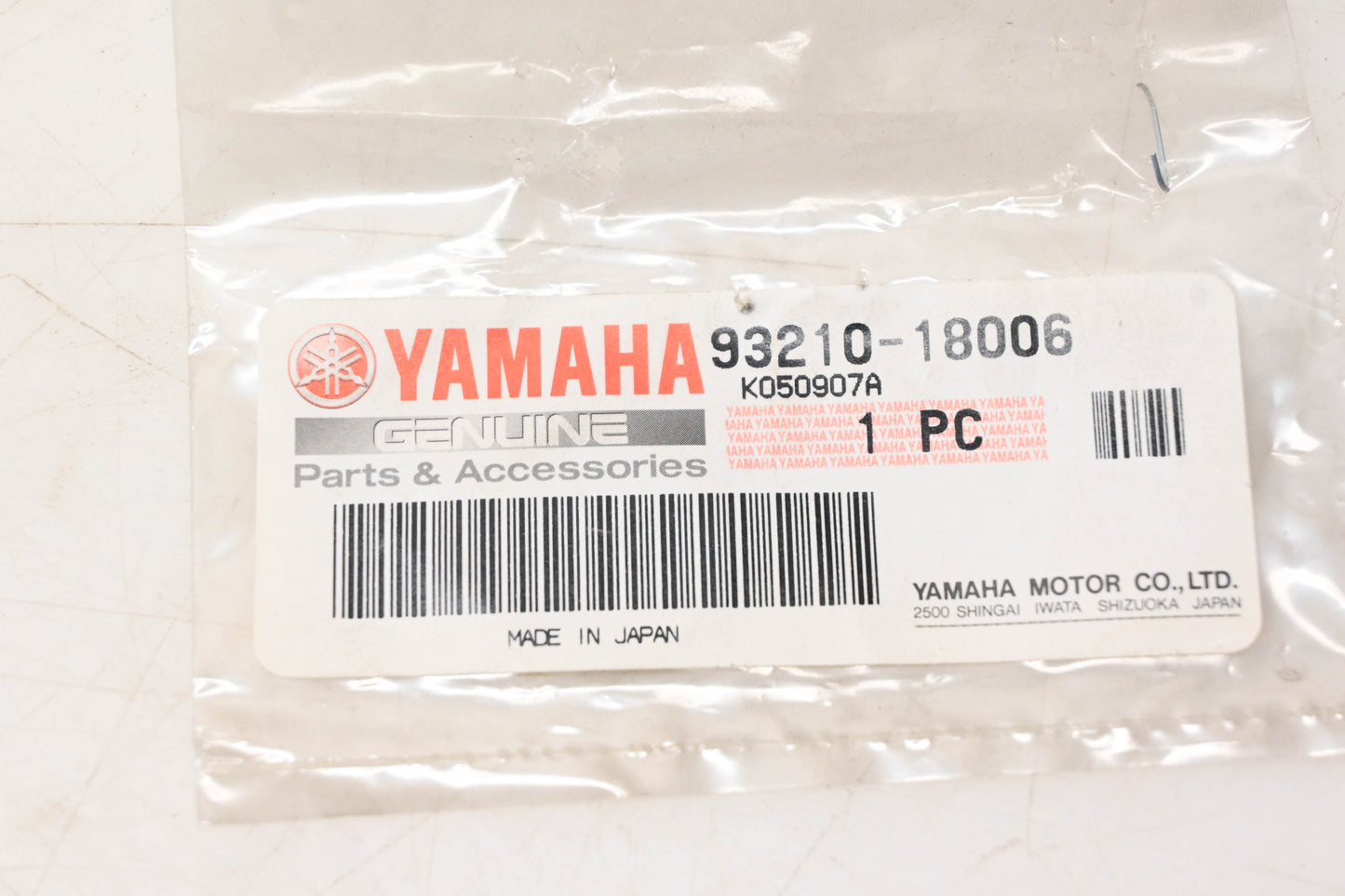 New OEM Yamaha 93210-18006-00 O-Ring NOS