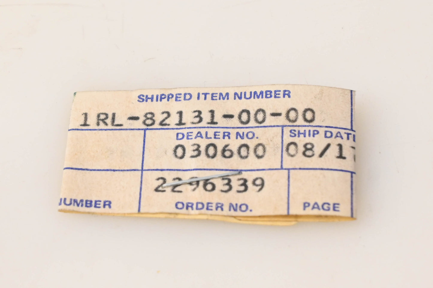 Yamaha 1RL-82131-00-00 Battery Band NOS
