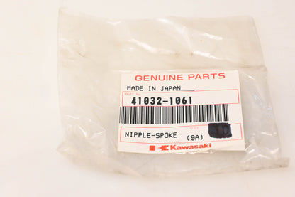 New OEM Kawasaki 41032-1061 Spoke Nipple NOS