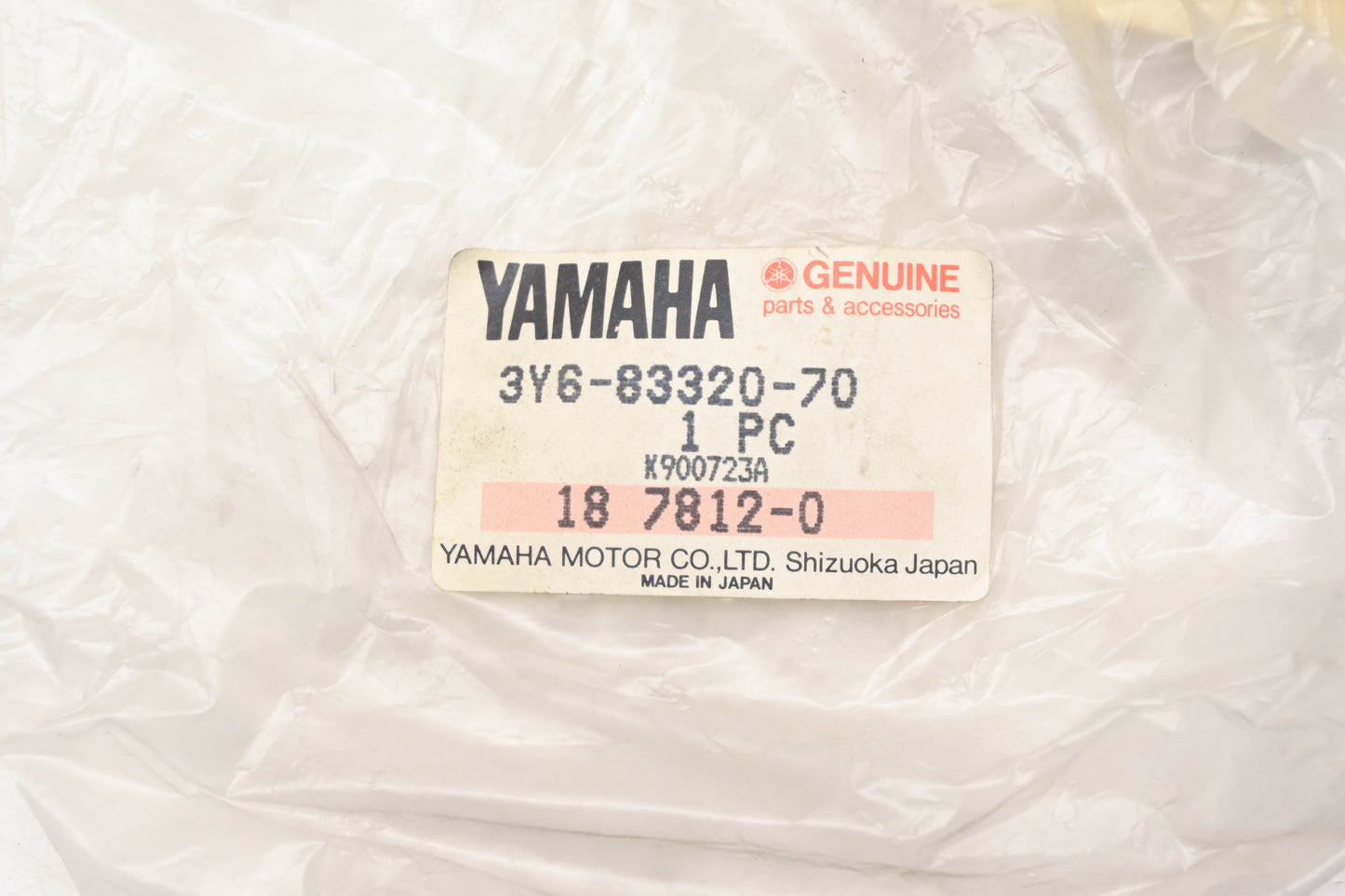 New OEM Yamaha 3Y6-83320-70-00 Front Turn Signal NOS