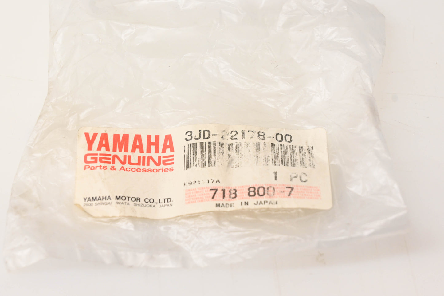 Yamaha 3JD-22178-00-00 Tensioner Arm NOS
