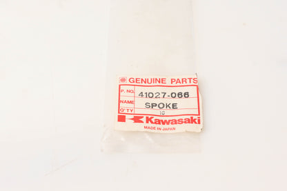 New OEM Kawasaki 41027-066 2 Rear Inner Spoke Assemblies Qty 2 NOS
