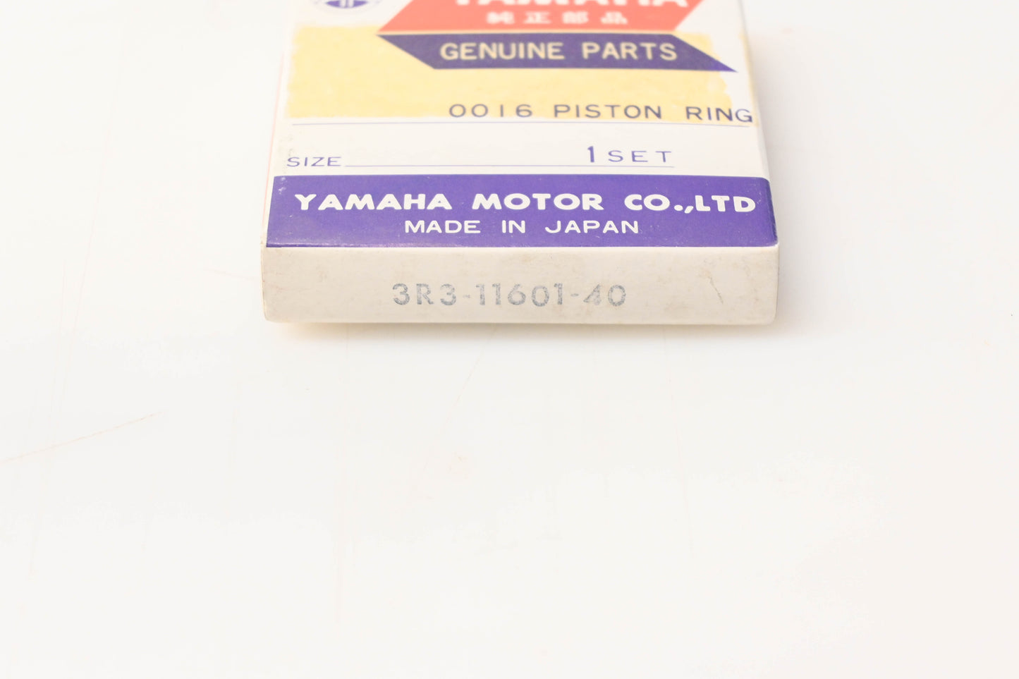 New OEM Yamaha 3R3-11601-40-00 Piston Ring Kit NOS