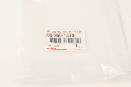 New OEM Kawasaki 39156-1213 Duct Pad NOS