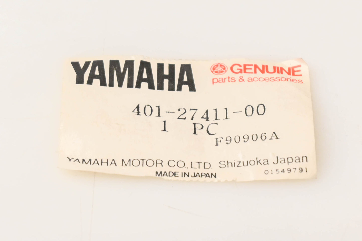 New OEM Yamaha 401-27411-00-00 Foot Rest NOS