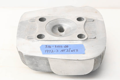 New OEM Yamaha 316-11111-00-00 Cylinder Head NOS