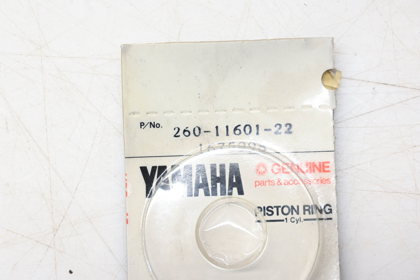 New OEM Yamaha 260-11601-22-00 Piston Ring Kit NOS