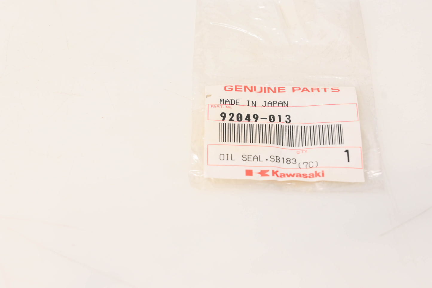 New OEM Kawasaki 92049-013 Oil Seal NOS
